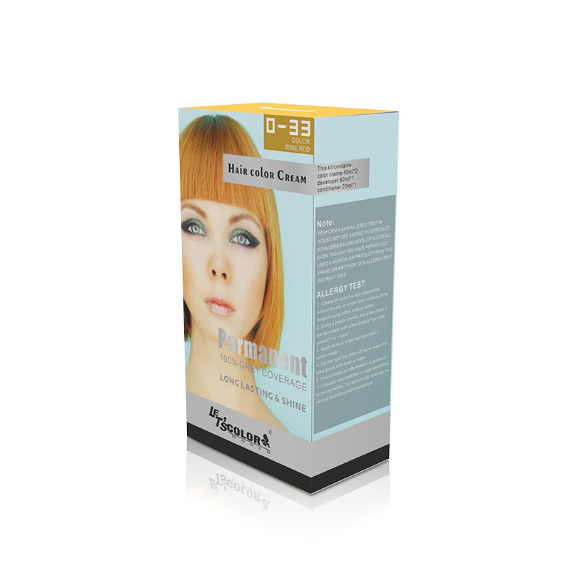 Gold Reduce Damage Homeuse Hair Color Cream